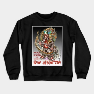 TRIBUTE TO DJ's AND TURNTABLISM Crewneck Sweatshirt